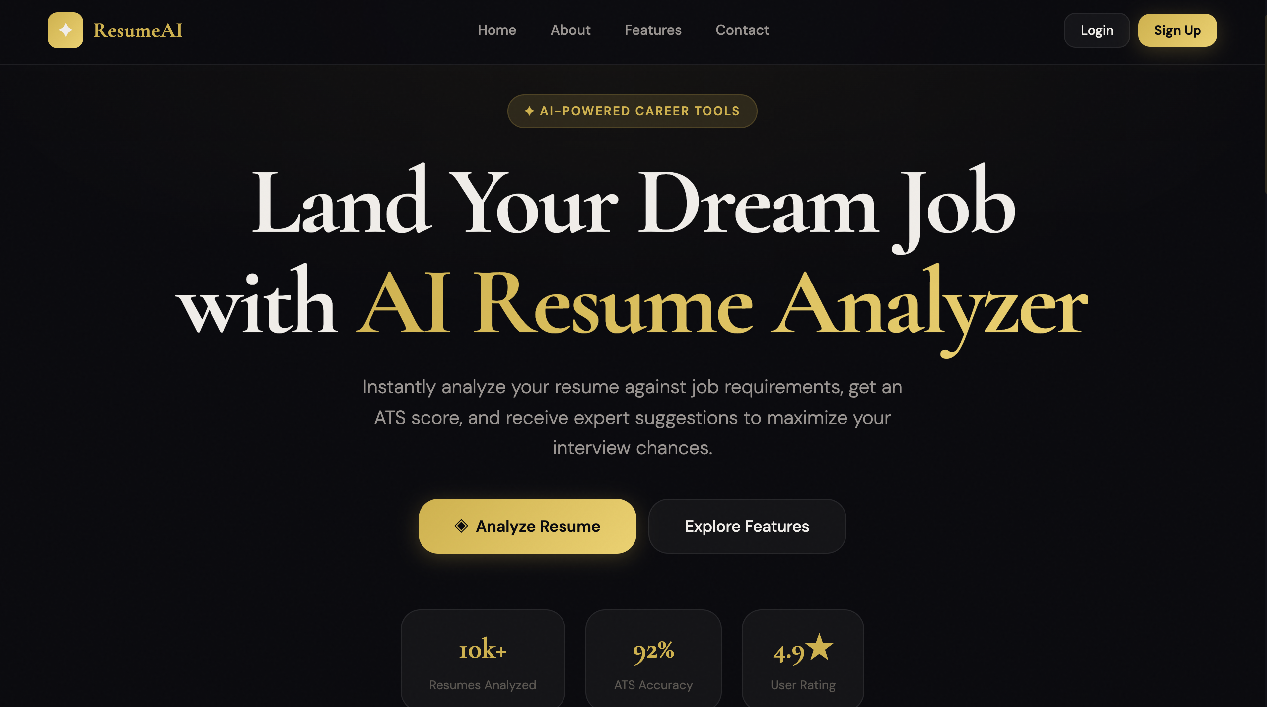 resume-analyzer Project